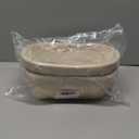 Bread Proofing Baskets Set of 2 10 inch Oval Shaped Dough Proofing Bowls w/Liners Perfect for Professional & Home Sourdough Bread Baking