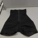 YIANNA Tummy Control Shapewear for Women Strapless Fajas Colombianas Body Shaper Shorts Butt Lifter with Zipper Crotch (Small, Black)