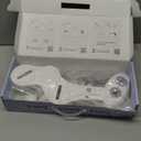 LUXE Bidet NEO 120  Single Nozzle, SelfCleaning, NonElectric Bidet Attachment for Toilet Seat, Adjustable Water Pressure, Rear Wash (White)