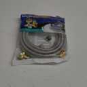 Eastman Dishwasher Installation Kit, 12 Foot Hose with Adapters, 3/8 Inch MIP x 3/4 Inch FHT Elbows, Braided Stainless Steel Connectors, 69008
