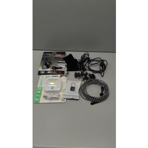 Set Of 7 Mix Cables And Combination Lock