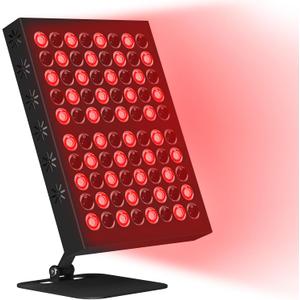 Red Light Therapy for Face, Upgraded 80 LEDs 660nm & 850nm Red Light Therapy Panel for Body at Home