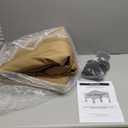 Gazebo Universal Replacement Privacy Curtain, 12'X12' Gazebo Curtains Outdoor Waterproof, 4-Panels Sidewall with Zipper for Patio, Garden and Backyard (Only Curtains, 12'X12', Beige)