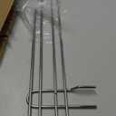 Nexel Wire Shelf Ledge 4 Foot Chrome Shelfs 3 pcs