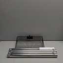 Sosoport Sifting Shovel Heavy Duty Metal Litter Scoop with Ergonomic Long Handle for Efficient Waste Removal Chicken Pet Areas and Gardens