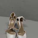 DREAM PAIRS Women's High Heel Ankle Strap Closed Toe Chunky Wedding Pumps Shoes(5)