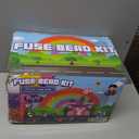 FUNZBO 23000 5mm Fuse Beads Kit - 22 Colors | 106 Patterns, School Arts and Crafts Supplies for Kids, Toys Set, Art Decorations for Room, Birthday Gifts for Girls and Boys Age 5+ (23000 pcs with Pegboards)