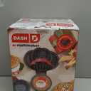 DASH Holiday Multimaker Mini System - Waffle Maker with Six 4 Removable Holiday Plates: Waffle Iron & Griddle, 4-in-1 Mini Waffle Maker for Kids and Families  Nonstick Surface, Santa Waffle (Red)