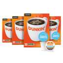Dunkin' French Vanilla Flavored Coffee, 88 Keurig K-Cup Pods (EXP 01/10/27)