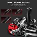 SCITOO 2pcs Rear Shock Absorbers Replace for F-150