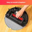 1 Set Main Brush Replacement for Roborock S8/ S8+/ S8 Pro Ultra/ S8 MaxV Ultra/ S8 Max Ultra/ Q5 Pro/ Q5 Pro+/ Q5 Max+/ Q8 Max/ Q8 Max+/ Qrevo Master/Qrevo Slim Vacuum Roller Brush Parts