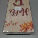 Fall Outdoor Decor Fall Porch Decor Wooden Decorations for Home Autumn Pumpkins Outside Thanksgiving Welcome Sign for Front Door 46.8 Inch