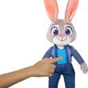 Disneys Zootopia 2 14 Feature Plush Judy Hopps - 10+ Sounds and Phrases - Plush Toys for Kids and Preschoolers - Suitable for Ages 3 +