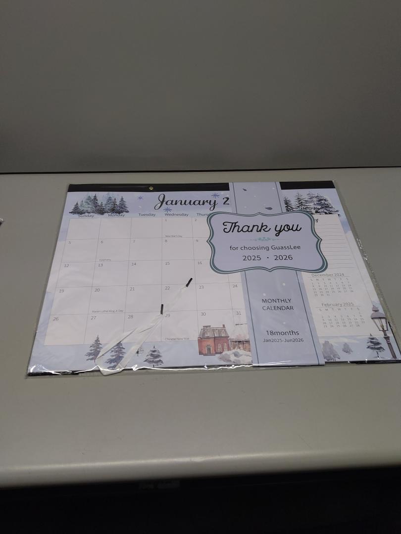 Monthly Large Desk Calendar