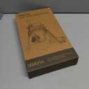 dabria Initial A-Z Water Bottle Bag with Phone Pocket for Stanley 40 oz Tumbler Neoprene Water Bottle Holder Pouch with Adjustable Strap Bollus with Straw Cover & Carabiner for Stanley Cup Accessories (Pink)