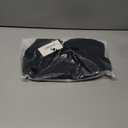 Womens Crop Tank Tops Seamless Yoga Sports Bra Padded Workout Halter Neck Camisole with Built in Bra (Black, L)