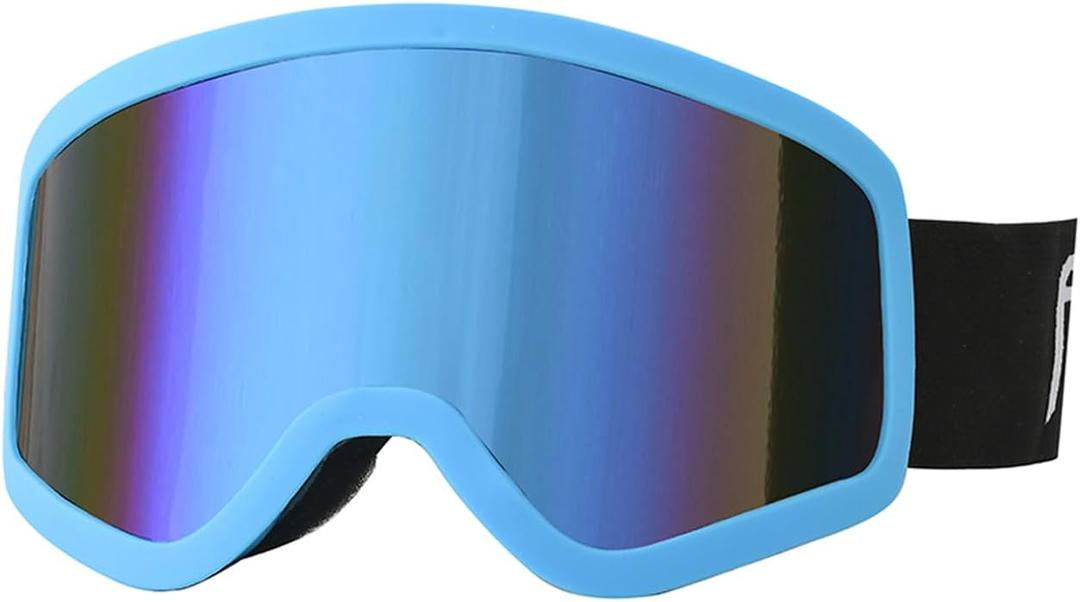 OTG Ski Snowboard Goggles for Men Women, Anti Fog Over The Glasses Snow Goggles UV Snowboarding Goggles for Adults