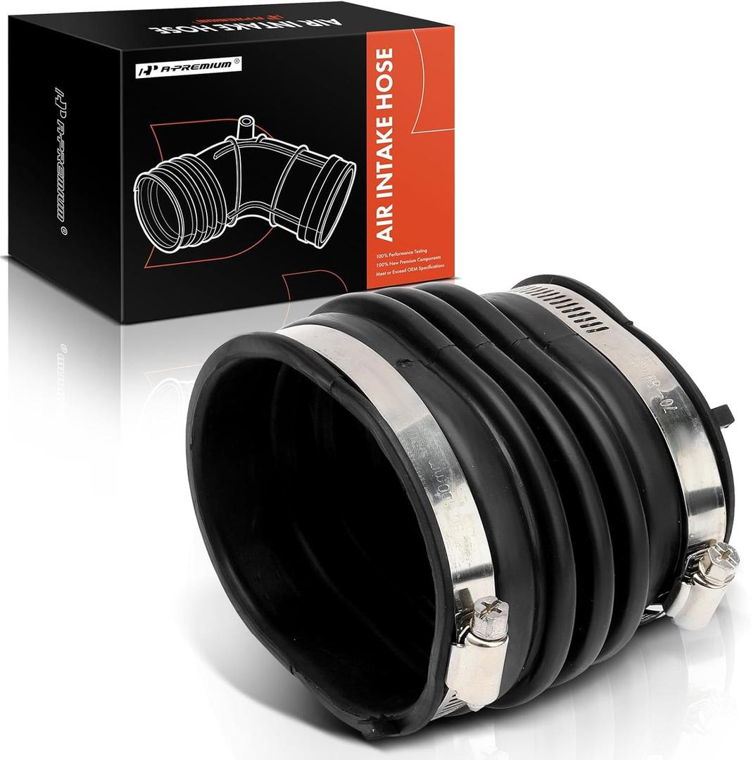 A-Premium Engine Air Clean Intake Tube Hose with Clamps Compatible with Honda Civic 2012 2013 2014 2015, 1.8L
