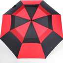 MRTLLOA Extra Large Golf Umbrella, 54/62/68/72 Inch Automatic Open, Oversize Double Canopy Vented Windproof Waterproof Sports Umbrellas for Rain