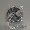 3 3/8" Garbage Disposal Splash Guard Sink Baffle QCB-AM Replacement for InSinkErator Evolution Series, Upgraded Funmit Removable Quiet Collar Drain Plugs, Garbage Disposer Accessories, Black (Black - 2 Pack)