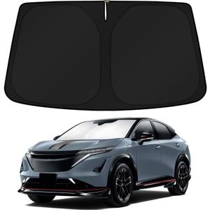 KUST Windshield Sun Shade for 2023-2024 2025 Nissan Ariya EV SUV Accessories Custom Fit Sunshade Sun Visor Protector Foldable Blocks UV Rays Keep Your Car Cooler