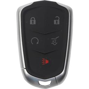 Dasbecan Key Fob Keyless Entry Compatible with Cadillac XT4 XT5 XT6 2020 2021 2022 2023 Smart Remote Control Replacement 5 Buttons Replace# FCC ID: HYQ2ES P/N:13522879 3544052 433 MHz