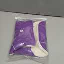 Malier Dog Winter Coat, Windproof Dog Cold Weather Coats with Real Pocket, Winter Extra Warm Pet Coat Fleece Jacket Reflective Clothes for Small Medium Large Dogs and Puppy (Purple, S)