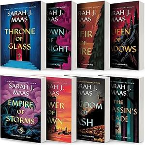 Throne of Glass Series Collection 8-Book Set by Sarah J. Maas – Throne of Glass, Crown of Midnight, Heir of Fire, Queen of Shadows, Empire of Storms, ... of Dawn, Kingdom of Ash, The Assassin’s Blade