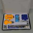 JOREST Watch Repair Kit for Battery Replacement & Link Removal, Resizing &Opener, Watch Repair and Cleaning Screwdriver Set, Wrench Back Remover, Spring Bar Tool