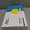 Vessel Sink Faucet Brushed Nickel, 12 Inch Waterfall Bathroom Faucet Single Hole with Pop Up Drain Assembly and Supply Hoses, Single Handle Tall Bathroom Faucets Lavatory Vanity Mixer Tap Brass Body