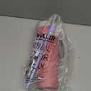 Owala Stainless Steel Triple Layer Insulated Travel Tumbler with Spill Resistant Lid, Straw, and Carry Handle, BPA Free, 40 oz, Dusty Pink (Yoga Rose) (40 Ounces (Pack of 1))