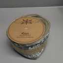 Ribbli Dusty Green Velvet Wired Ribbon with Luxurious Glittering Stripe 4 Inch Christmas Ribbon for Tree Gift Wrapping Wreaths Garland Topper Bows Crafts Home Decor -10 Yards