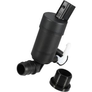 Motoforti Windshield Washer Motor Pump Replacement, for Ford Focus 2012-2018, Plastic, Black, 2pcs