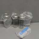 12 oz Glass Juice Bottles  4 Pack Wide Mouth Bottles with Stainless Steel Lids  Leakproof, BPA Free, Heat-Resistant Borosilicate Glass for Juicing, Smoothies, Milk, Protein, Beverage Storage