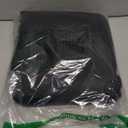 RYB HOME Blackout Thermal Insulated Blind Curtains, Noise Reduce Barrier for Nursery, Portable Curtain for Sliding Glass Door/Storage/Space Room Divider, 7 ft Tall x 8.3 ft Wide, Black, 1 Panel