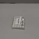 Simthread 25pcs 90WT White Prewound Bobbin Thread Size A Class 15 (SA156) with Clear Storage Plastic Case Box 60S/2 Compatible with Brother Embroidery Thread Sewing Thread Machine DIY