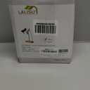 Metal Desk Lamp Table Lamp Reading Lights Arc Desk Lamps for Bedroom, Wood Base Bedside Lamp with Flexible Gooseneck for Study Room and Office (Wood Base+Black)