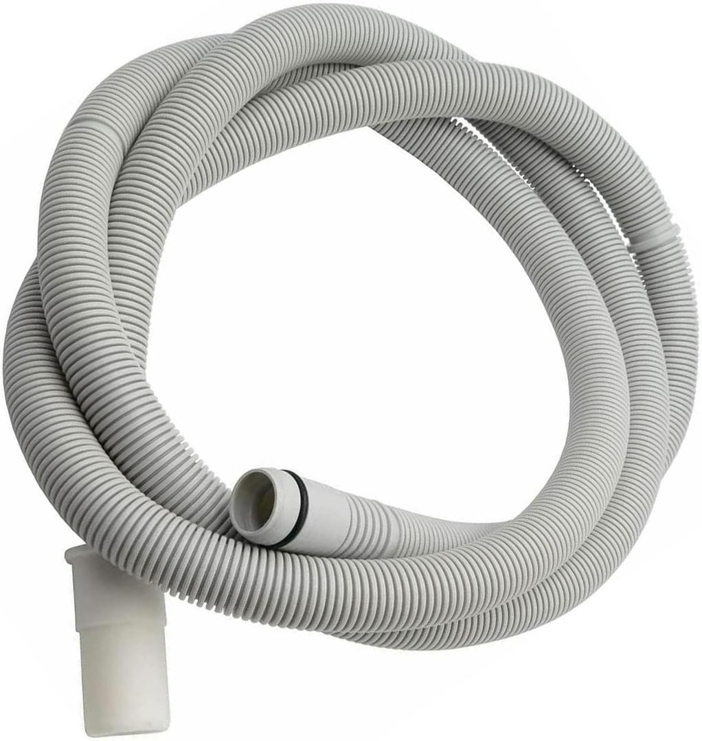 668114 00668114 Dishwasher 88.5in Drain Hose Fits For Bosch, Magna, Thermador, Kenmore Dishwasher,Replacement for 1561543, 668114, AH3481849, EA3481849, AP4483461,DW68114, PS3481849 and PS8732957 Etc