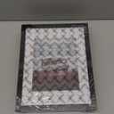 PEALSN 11x14 Picture Frame Set of 6, Display Pictures 8x10 with Mat or 11x14 without Mat for Wall Mounting or Table Top Display, Photo Frames Collage for Wall Decor, Black Woodgrain.