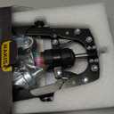 Twister Arm Trainer, 3 in 1 Hydraulic Power Chest Workout Equipment with Ab Roller Wheels and Hooks, Adjustable 22-440lbs Arm Trainer for Men Women, Home Gym Equipment for Full Body Strength Training (black)