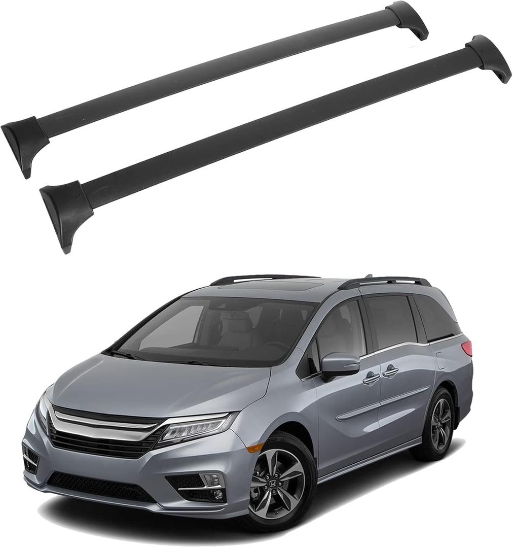 Patrol Roof Rack Crossbars for Honda Odyssey 2018 2019 2020 2021 2022, Odyssey Roof Rail Cross Bar Luggage Rack for Canoe Kayak Bike Cargo Bag Carrier (For Honda Odyssey 2018-2022)
