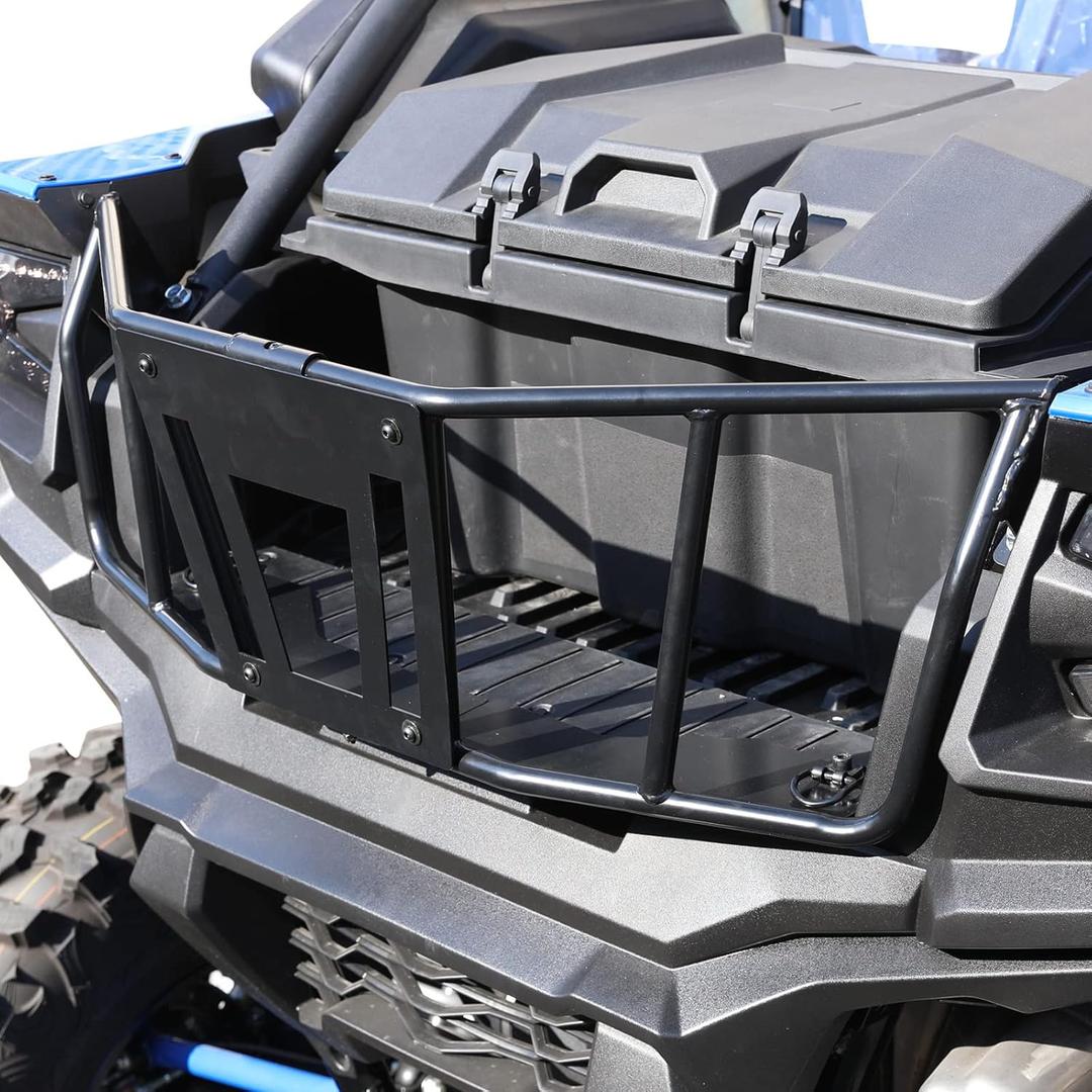KIWI MASTER Tailgate Bed Enclosure for 2020-2025 Kawasaki Teryx KRX 1000 Accessories Heavy Duty Steel Rear Cargo Barricade Tail Gate Guard