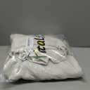 Pitalk Cream Sheer Curtains 68 Inch Length 2 Panel Set for Living Room Back Tab Pleated Farmhouse Coastal Decor Cotton Textured Gauze Curtain for Dining Room Home Office French Door Ivory Colored