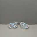 Kids Swim Swimming Goggles, Snorkel Diving Mask for Youth w/Nose Cover (Blue & Cyan)