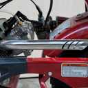 JMCHstore Header Exhaust Pipe Kit for Coleman CT100U CC100X 98cc Predator 79cc 3HP Engine, Massimo MB100 79cc Mini Bike, 154F 3.0 hp Engine Parts (Sliver)