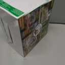 Clear Window Bird Feeder with 4 Strong Suction Cups & Decorative Lawn Top - Ideal for Garden/Yard Decor, Elderly & Kids Bird Watching, Unique Gift for Nature Lovers (Transparent&Green)