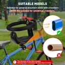 Kid's Bike seat Front Child Carrier Bike Chair for Bicycle Kids seat for Children 2~4 Years,Weight 55 lbs