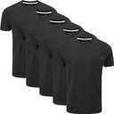 Charles Wilson Men's 5 Pack Crew Neck T-Shirt L