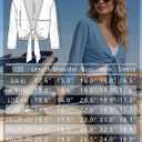 PrinStory Women's Tie Front Cropped Cardigan Summer 3/4 Sleeve Bolero Shrug for Sleeveless Dress Beach Cover Up Tops , M