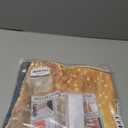 Christmas Garage Door Banner  Flying Elf & Reindeer in Festive Taxi with Gifts, UV Light-Responsive Yellow Glow, Large Outdoor Holiday Mural for Porch & Living Room,8 x 7ft/2.4 x 2.1m